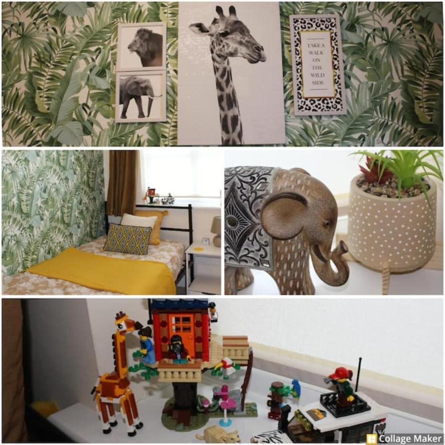 Royal Brick Home - Sleeps 5 To 6 - No Ulez - Tube Nearby - Free Parking - Lego Themed Slough Eksteriør bilde
